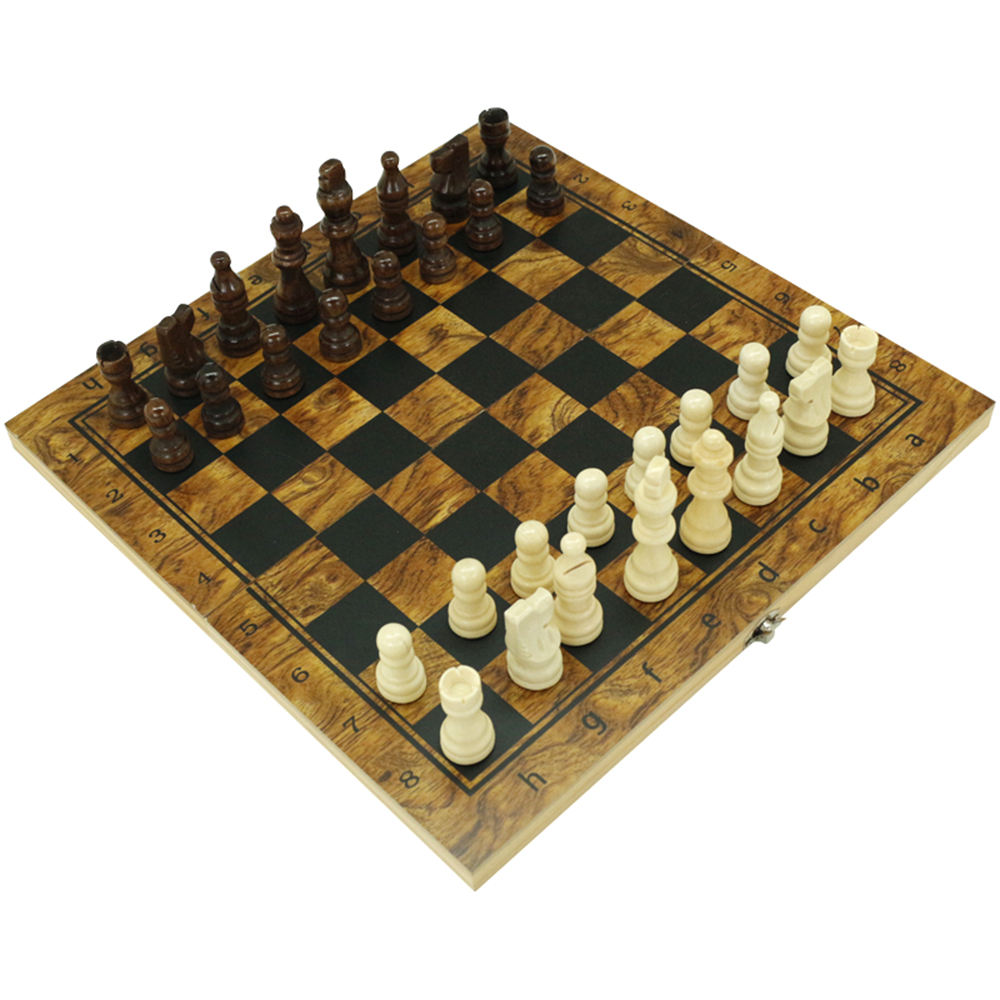 Chess set,Vintage sticker design