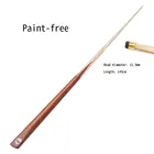 Paint-Free Single-Section Cue Stick Ash Wood Small Head Black Eight Colorful Billiard Hall Public Stick 10mm