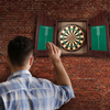 Wooden Bristle Dartboard and Cabinet Sets Features Easy Assembly Dartboard Complete with All Accessories