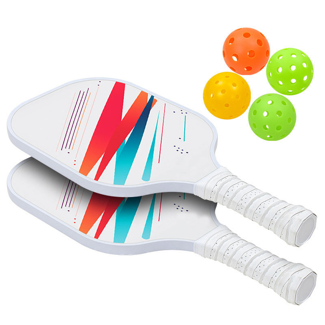 Wholesale Pickleball Paddle Set USAPA Approved Fiberglass Pickleball Set Lightweight Carrying Bag, Pickle Ball Paddle Gift