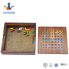 Wooden flying chess set for Kids Matching Memory Game Flying Chess Family Games