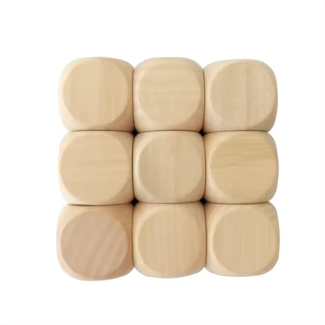 Any size wooden dice 25 years of craft wholesale wholesale multifunctional size customization