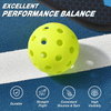  Injection Manufacture Pickleball Balls USAPA Approved Outdoor 40 Holes Pickle Balls.