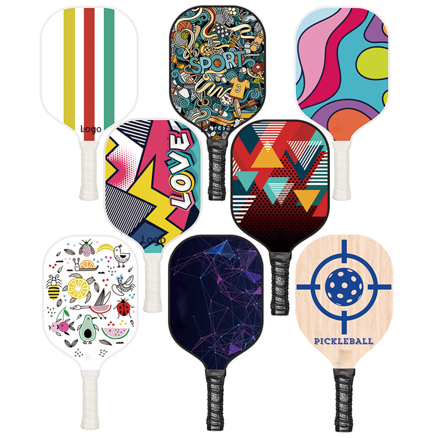 Pickleball Paddles USAPA Approved Fiberglass Surface Pickleball Set with Pickleball Rackets Pickle Ball Paddle Set