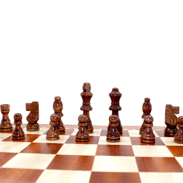 The Wooden Chess Box with Kind of Play Like Domino ,poker,dice,scoring Board And So on