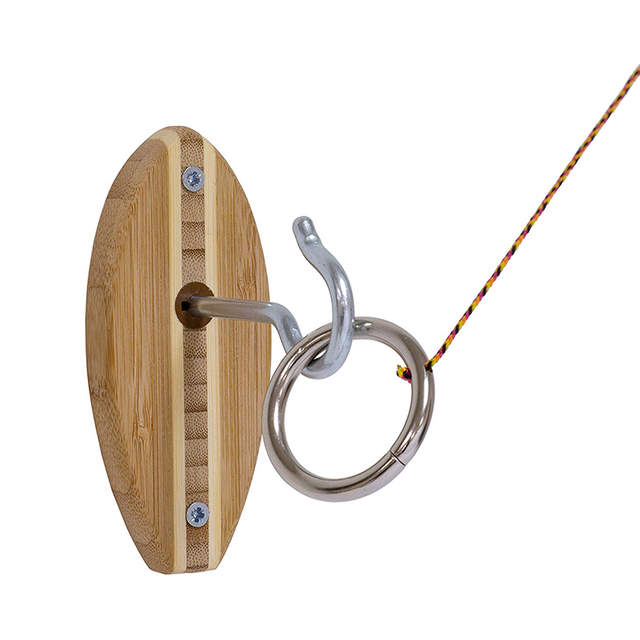 Toss Ring Toss Game for Adults & Kids Deluxe Hook And Ring Games for Outdoor Or Indoor Use 