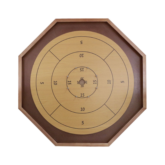 Tournament Crokinole & Checkers - 30-Inch Official Size - Classic Dexterity Board Game for Two Players - Canadian Heritage Family Tabletop Game 