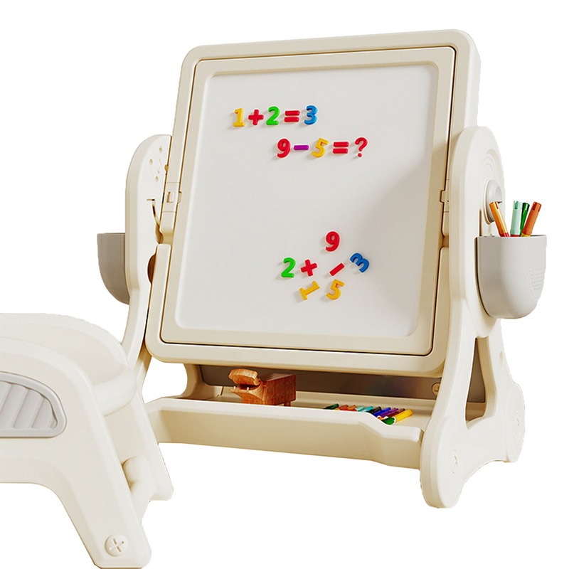 6 in 1 Kids Activity Table STEM Play Table with Water Building Block ...