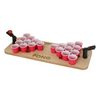 Wood Pool Pong Table Mini Beer Pong Drinking Beer Game Tabletop Beer Pong for Party Family Adults and kids New Arrivals