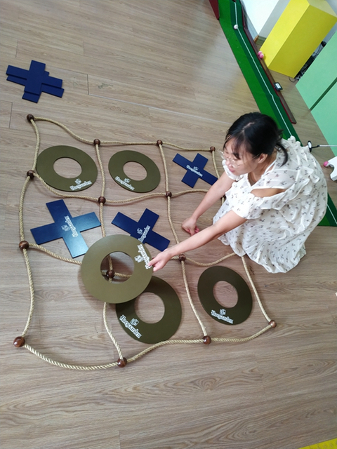 Giant Wooden Tic Tac Toe Game outdoor rope Tic Tac Toe 