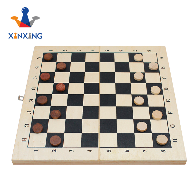 High Quality Wooden Folded International Chess Game Set Including Backgammon, wooden chess, wooden checkers