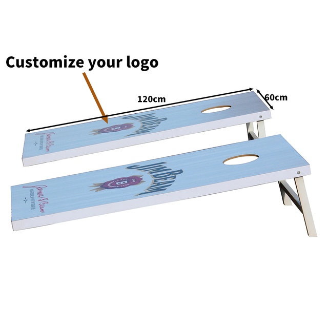 2*4 Ft Cornhole Boards with 8 Bean Bags Toss Game And Carrying Case Cornhole Set Regulation Size for Adults And Family