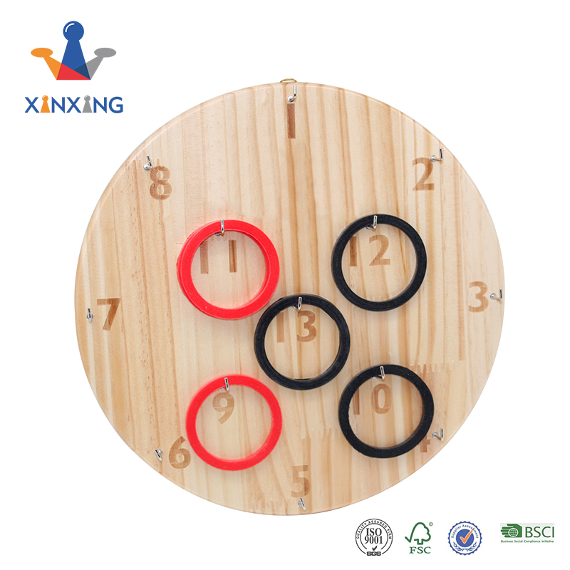 Ring Toss Games for Adults & Kids - Wall Games for Indoor & Outdoor Family Fun - Dorm, Garage, BBQ, Beach, Party, Camping & Yard Games for All Ages