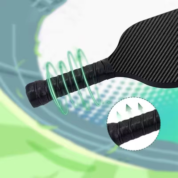USAPA Professional Edgeless Pickleball Paddle Carbon Fiber with High Grit Spin Frosted Surface for High Performance
