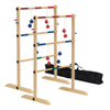 Ladder Toss Ball Game Ladder Golf Game with 6 Ball Bolas and Carrying Bag, Fun Game for Outdoor Lawn Backyard Party