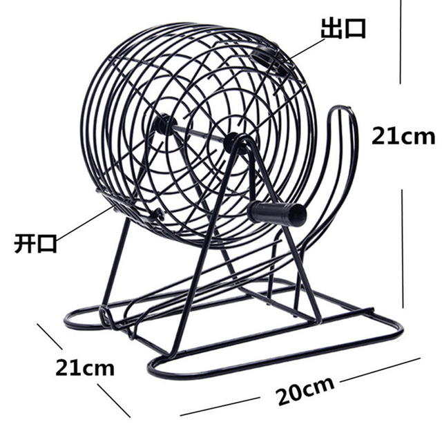 Bingo Set Includes Bingo Cage Master Board Mixed Cards 75 Calling Balls Colorful Chips Ideal Toy for And Kids Boys Girls