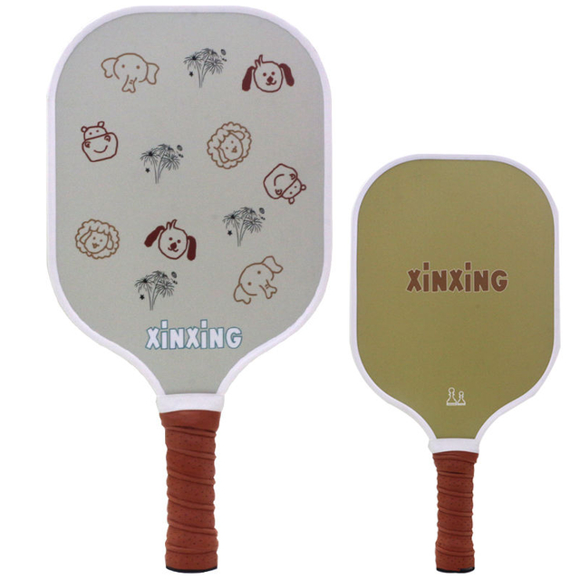 Wholesale Customized High-Quality PP Honeycomb Professional Glass Carbon Fiber Pickleball Paddle.