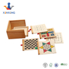 Five In One Internstional Game of Chess Include Chess, Chinese Checkers, Tic Tac Toe, Ludo, Mill