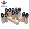 Outdoor Kubb Lawn Skittles Game Viking Games Wooden Number
