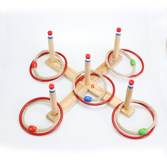 Ring Toss Games for Kids - Outdoor Yard Game for Adults & Family - Backyard Toys