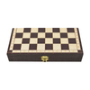 Wholesale customized wooden chess &checker set folded board game with customized logo