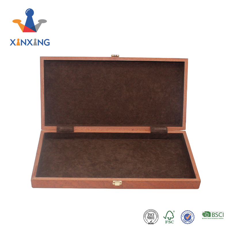 wooden chess board with pieces