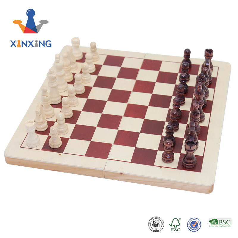 Interesting Wooden Chess Set with Chess Pieces of Chess Games for Every Ages in Tournament