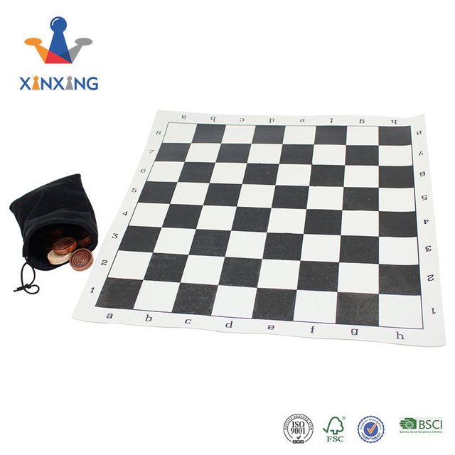 Outdoor Indoor Chessboard, 2-in-1 Set, Portable with Carry Bag