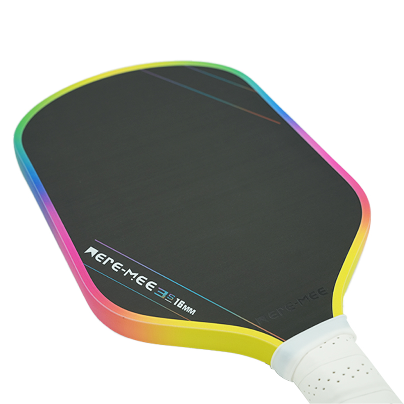 T700 Carbon Fiber Surface Technology USAPA Thermoformed Custom Manufacturer Pickleball Paddle Surface Technology