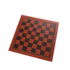 Chess Board Mat PU Double-Sided Leather Heat Insulation Chessboard, Foldable Storage 33.7x33.7cm/13.2x13.2 Inch Chess Gifts