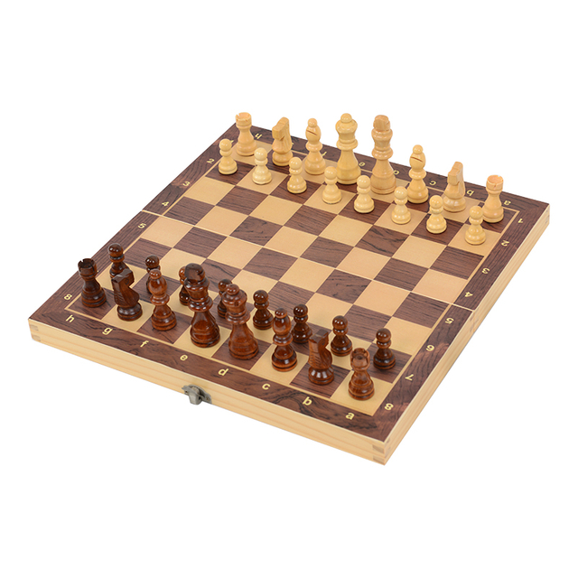 9.3inch Wooden Chess Board 25 Years Manufacturer Wooden Chess SET Portable Chess Board with Folding Board