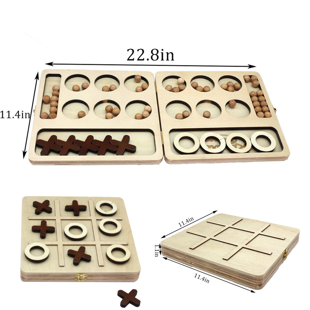 Bocce Ball Set 90mm Bocci Ball Set with 8 Resin Balls Measuring Tape Carrying Wooden BOx for Outdoor Yard Backyard