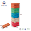 Wooden Building Blocks Set for Kids - Lewo Wooden Stacking Board Games Building Blocks for Kids Boys Girls