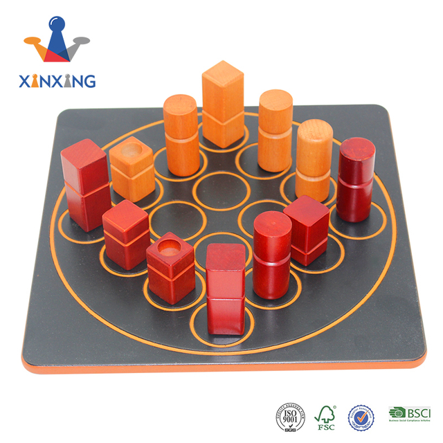 Quarto Game Puzzle Board Game Children Adult Game Chess Strategy Thinking Parent-child Toys