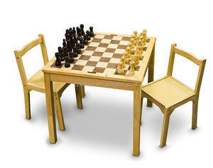 Wooden Inlaid 3 in 1 Chess Table ,family Game Set