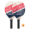 Beach Tennis Racket,Plywood Core Beach Tennis Racket