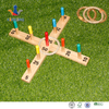 Ring Toss Games Set Family Outdoor Yard Games for Kids and Adults Includes 5 Rope Rings