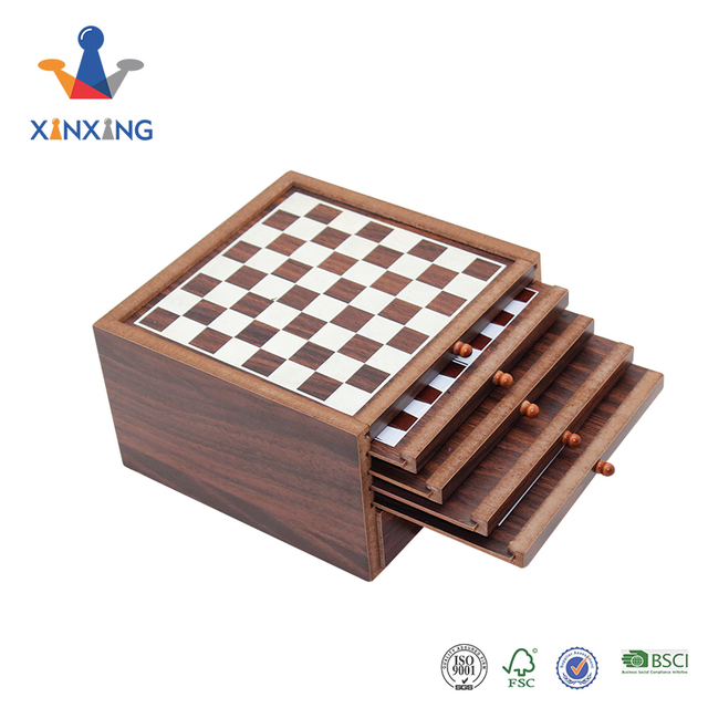 5 in 1 International Chess Set Backgammon,ludo Chess And So on