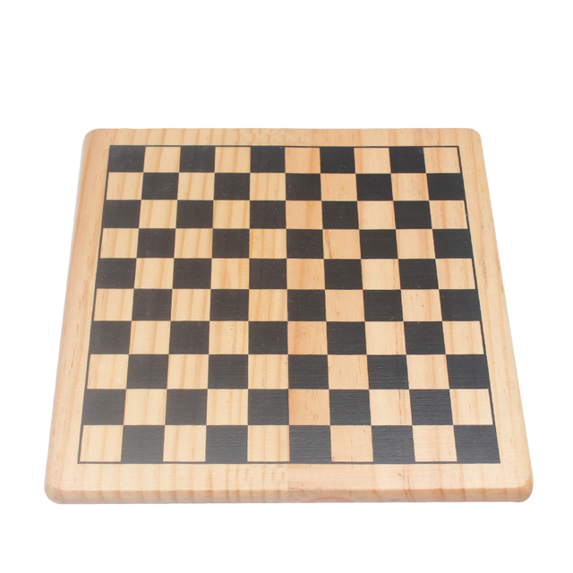 A Chess and Checkers Sets with Board - Perfect Wooden Chess Set for Kids of All Ages