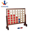 Outdoor game Giant 4 Connect in a Row with Carrying Case and Stained and Finished Legs and Frame