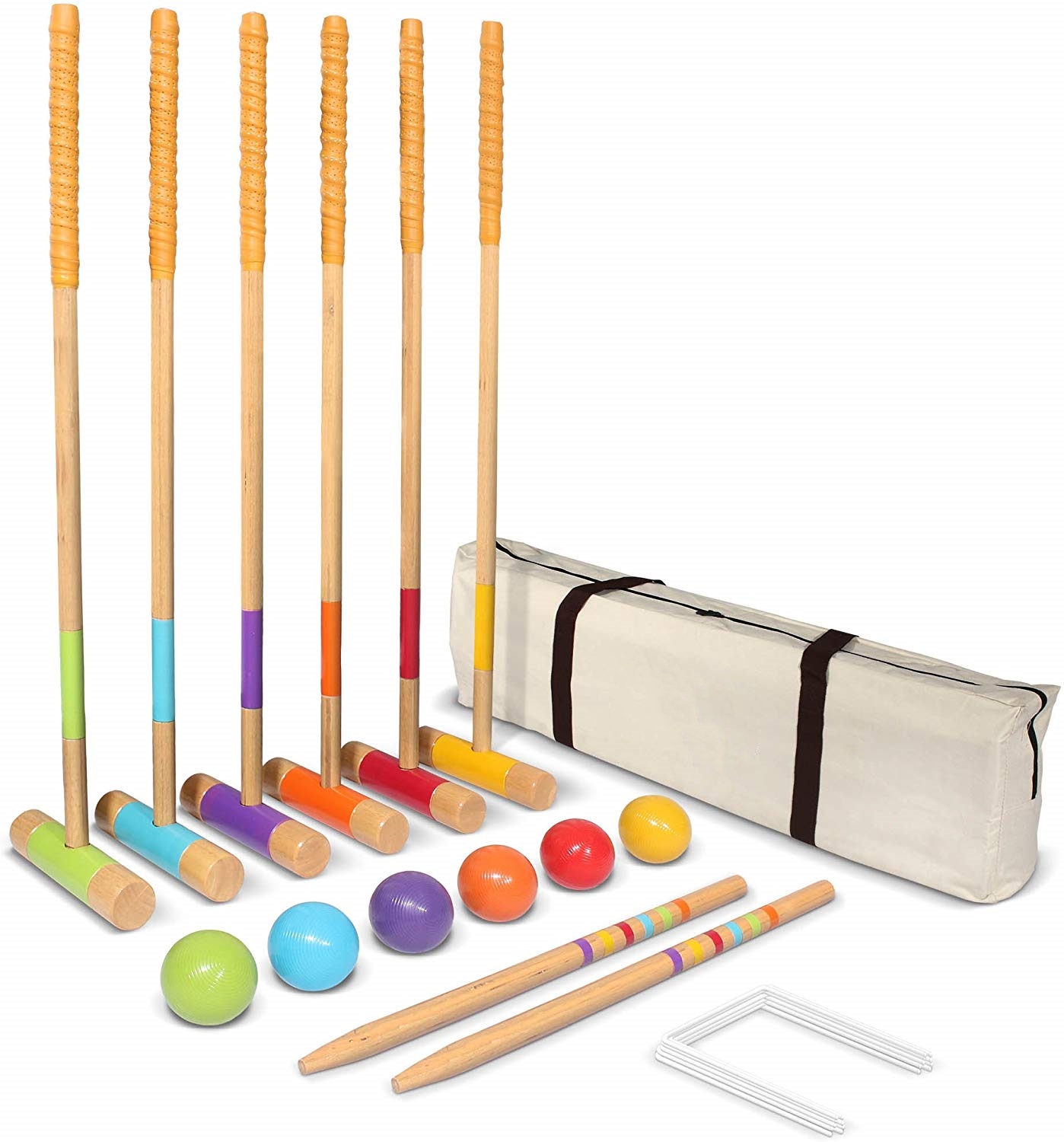 Wooden Croquet Set