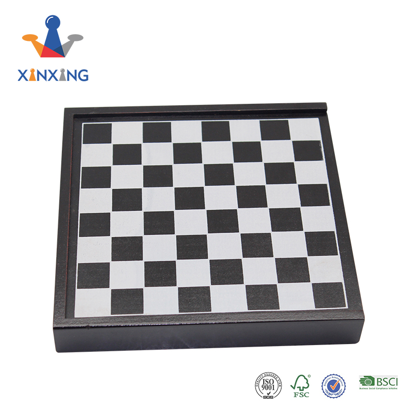 wooden backgammon set