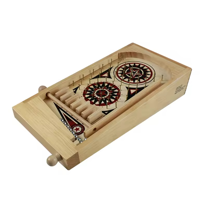  Wood Pinball Fun Tabletop Board Game