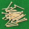 Golf Tee Regular Tee Wood Bamboo Tee Regular Pro Slim Regular 42mm 54mm 70mm 83mm