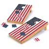 2x3 Solid Wood Premium Cornhole Sets 8 Bean Bag Toss Bags and Cornhole Boards