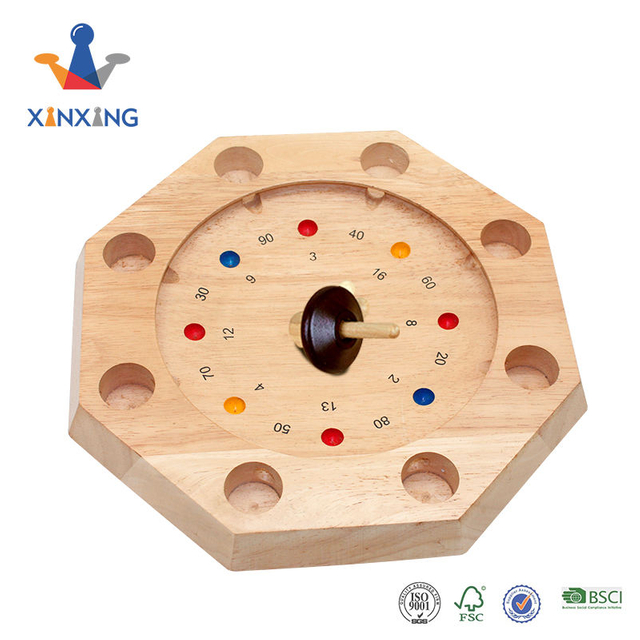  By Philos Wooden Octagon Tyrolean Roulette