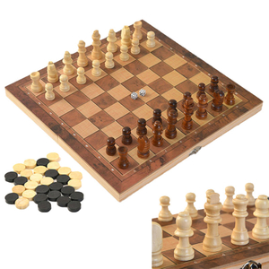  With Digital Clock Timer 15.5" Wooden Felted Chess Game Set Wooden Chess Board Interior Storage Chess Pieces Foldable Chessboard、