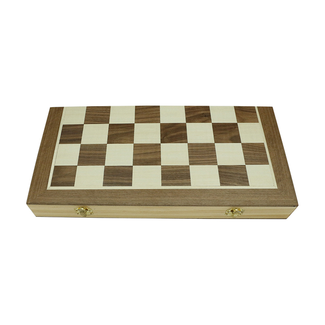 Magnetic Chess Set, Folding Magnetic Wooden Chess Board Set with Chess Pieces Board Educational Toys for Adults Kids