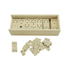 Pureplay Classic Dominoes Double 6 Jumbo Game Set, 28 Pieces Double 6 Domino Set in Durable Wooden Box
