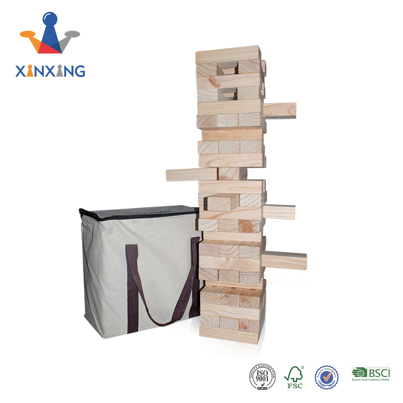 Giant Tumbling Tower - Jumbo Tumbling Tower - Extra Large Stacking Game Block Tower Block Game